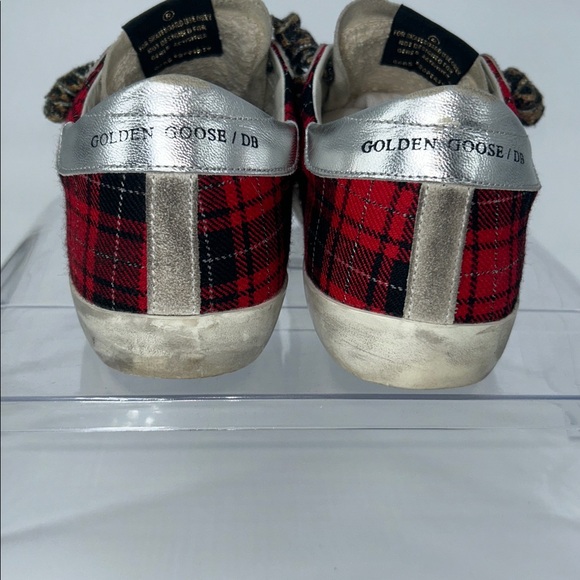 Golden Goose Suede Printed Sneakers Women's Size 8 IT 38 - Picture 4 of 12